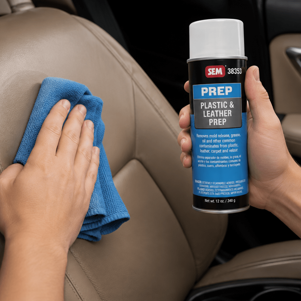 SEM® 38353 Solvent Blend Leather Carpet and Plastic Prep, 16 oz Aerosol