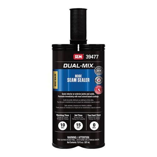 SEM® Dual-Mix 39477 Beige Seam Sealer, 7 oz