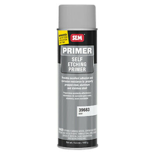 SEM 39683 Gray Self-Etching Low VOC Primer, 15.5 oz