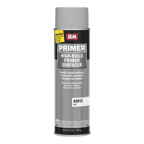 SEM 42013 Gray High-Build Primer Surfacer, 20 oz