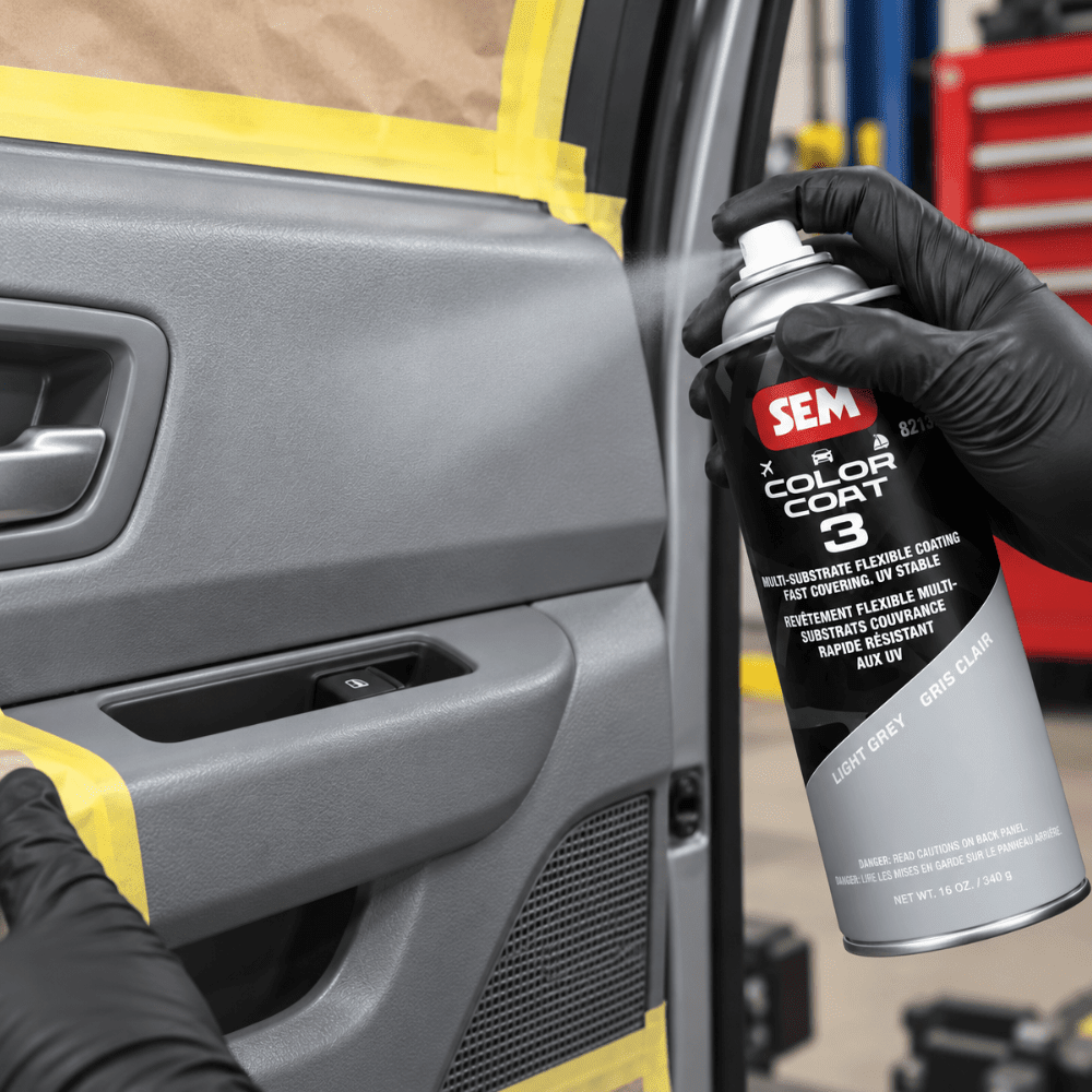 SEM 82193 Color Coat 3 Light Grey, 16 oz | Aerosol | Auto Interior Paint