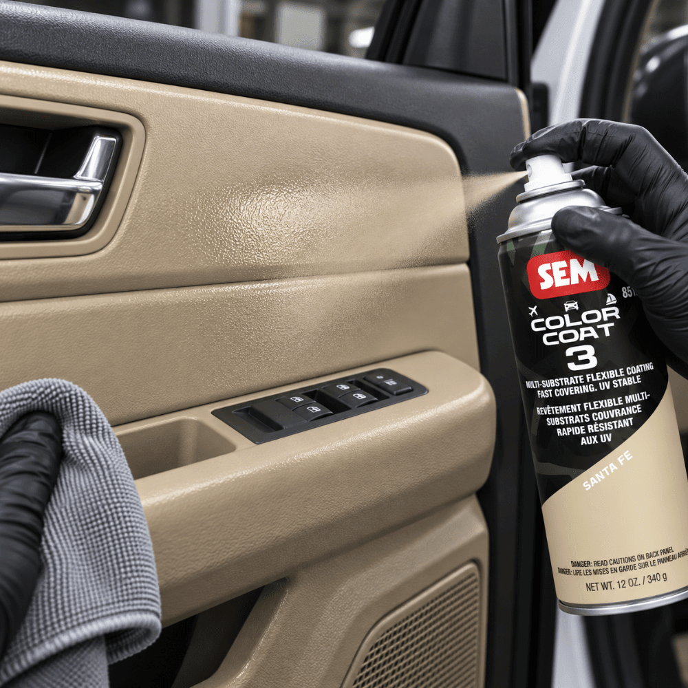 SEM 85123 Color Coat 3 Santa Fe, 16 oz | Aerosol | Auto Interior Paint