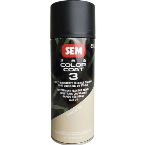 SEM 85123 Color Coat 3 Santa Fe, 16 oz | Aerosol | Auto Interior Paint