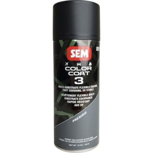SEM 85163 Color Coat 3 Presidio, 16 oz | Aerosol | Auto Interior Paint