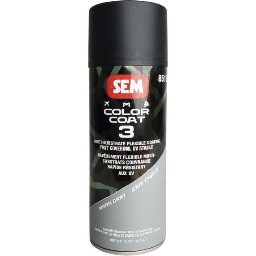 SEM 85183 Color Coat 3 Warm Gray, 16 oz | Aerosol | Auto Interior Paint