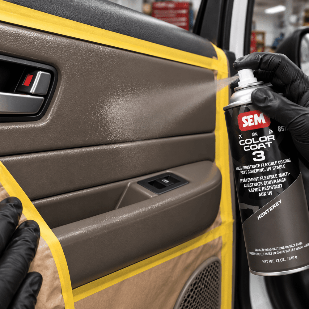 SEM 85723 Color Coat 3 Monterey, 16 oz | Aerosol | Auto Interior Paint