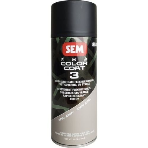 SEM 85803 Color Coat 3 Opel Gray, 16 oz | Aerosol | Auto Interior Paint