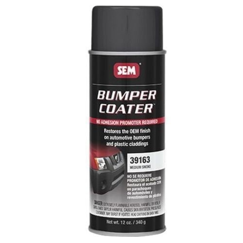 SEM® Bumper Coater 39163 Trim Paint in Medium Smoke, 16 oz - VirtuColor Supply