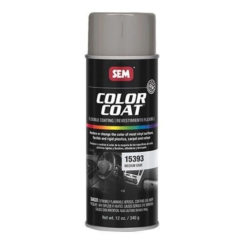 SEM Color Coat 15393 Medium Gray Specialty Flexible Coating, 16 oz - VirtuColor Supply