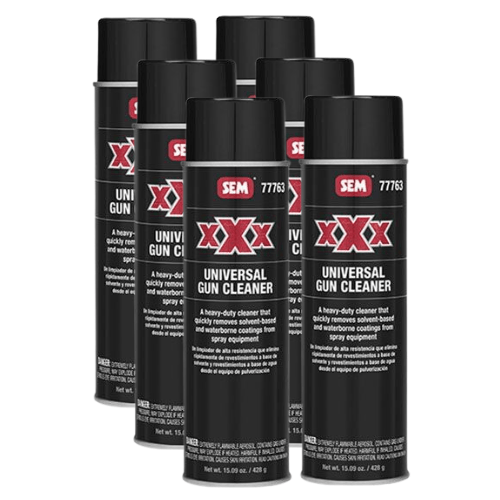 SEM XXX 77763 Universal Gun Cleaner, 20 oz, Case of 6 - VirtuColor Supply