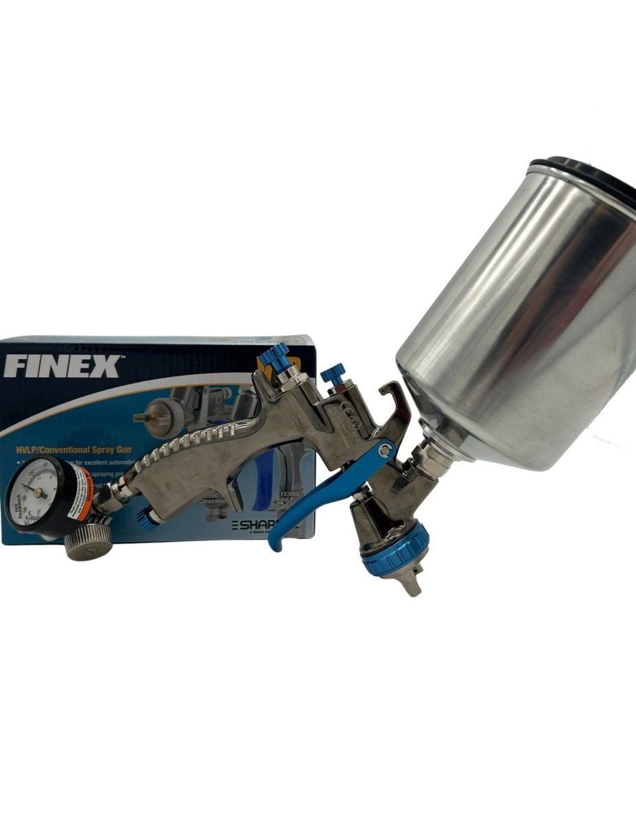 SHARPE FINEX 288882 FX3000 HVLP Full-Size Spray Gun, 1.8 mm Nozzle | Clearance Item - VirtuColor Supply