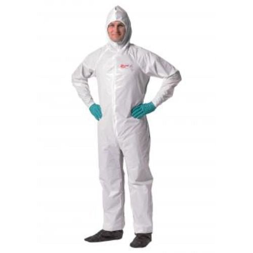 Shoot Suit 4XL White Reusable Paint Suit with Hood - VirtuColor Supply