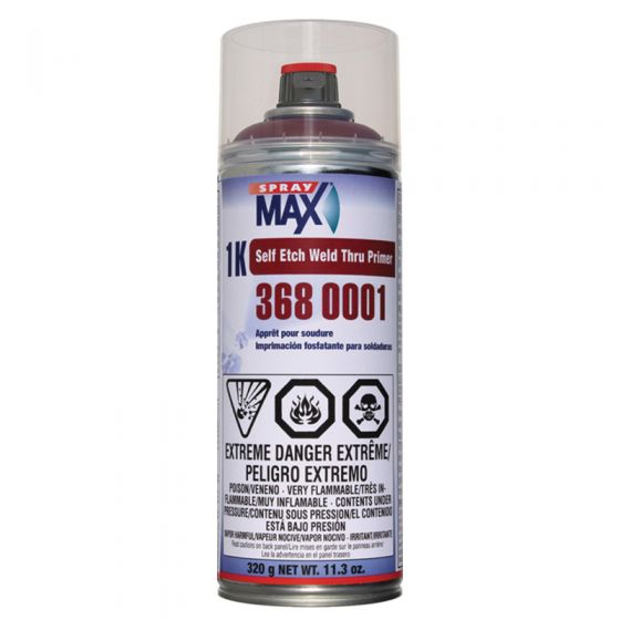 SprayMax® 3680001 Red - Brown Self - Etch Weld - Thru Primer, 11.3 oz - VirtuColor Supply