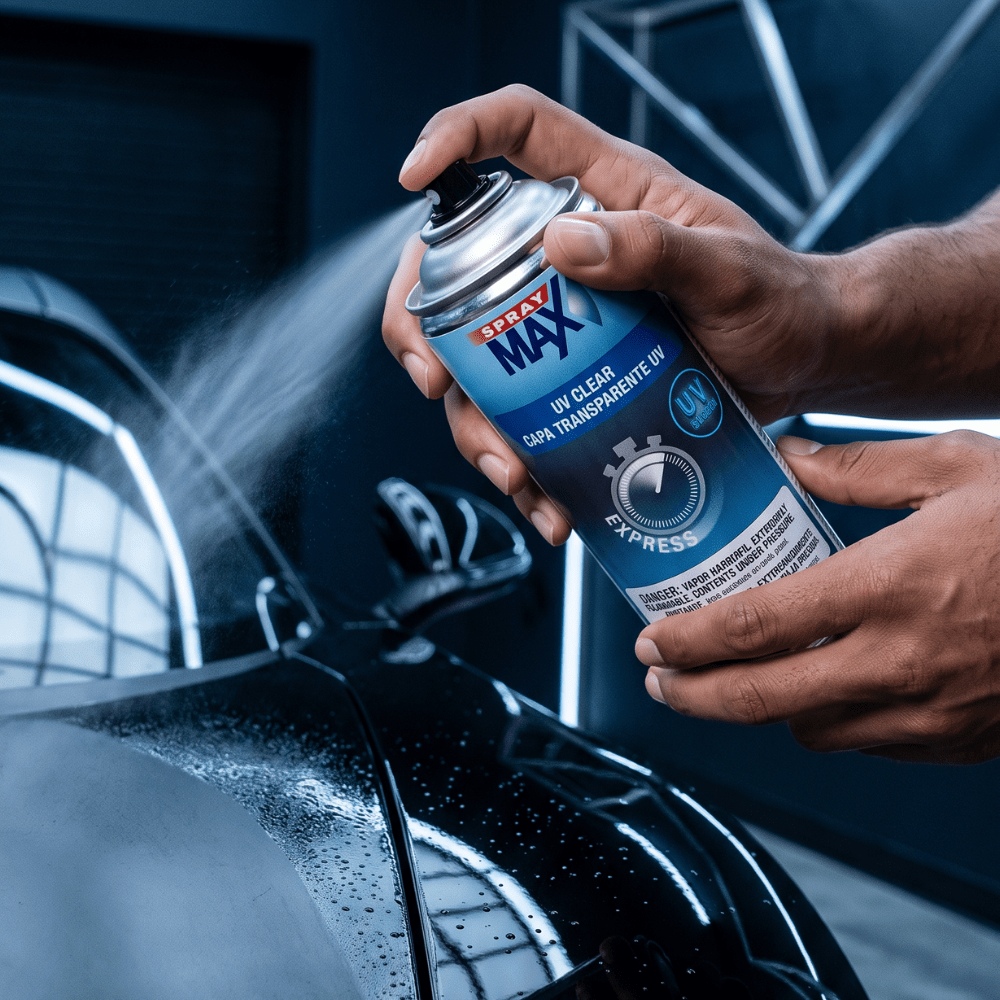 SprayMax® 3680059 1K UV Curing Clear Coat, 11.4 oz