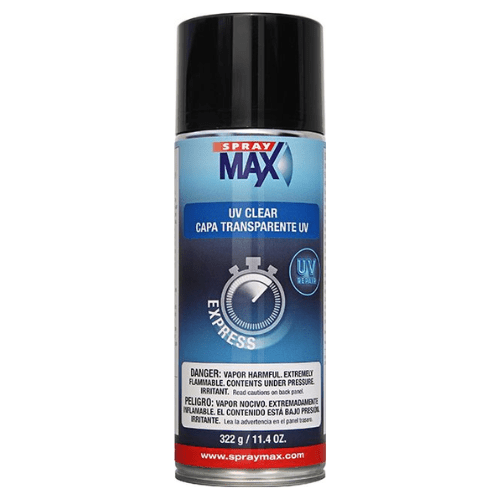 SprayMax® 3680059 1K UV Curing Clear Coat, 11.4 oz - VirtuColor Supply