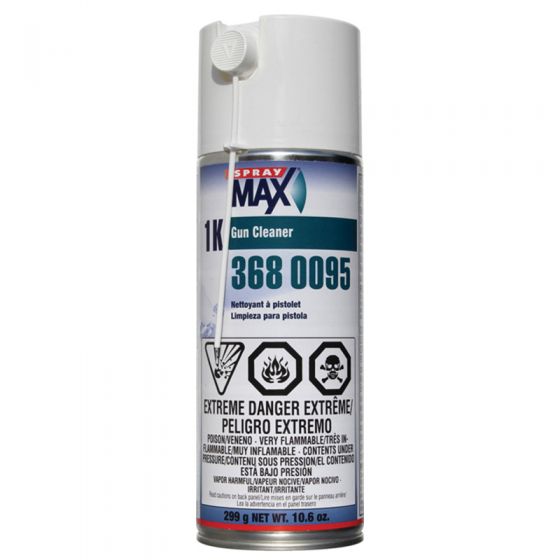 SprayMax® 3680095 1K Paint Sprayer Cleaner, 10.6 oz - VirtuColor Supply