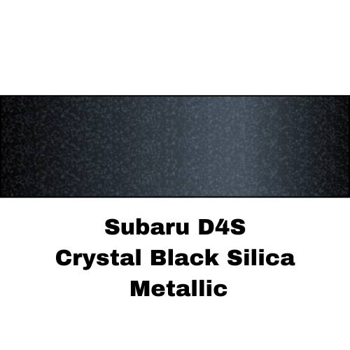 Subaru D4S Crystal Black Silica Metallic Low VOC Basecoat Paint - VirtuColor Supply