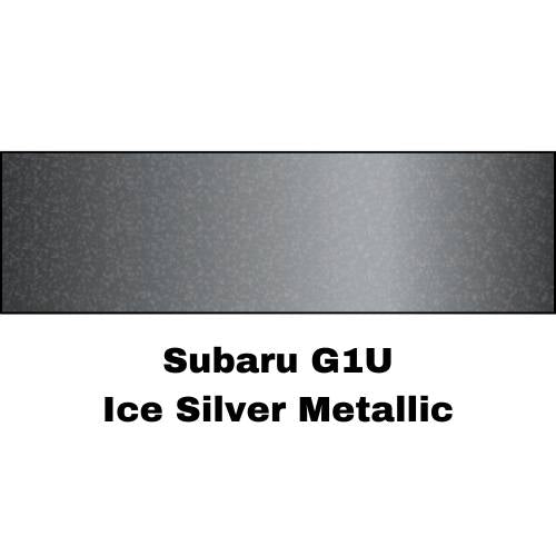 Subaru G1U Ice Silver Metallic Low VOC Basecoat Paint - VirtuColor Supply