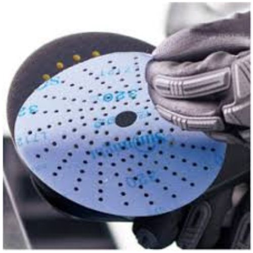 Sunmight 76519 6 in 800 Grit Ceramic Multi-Hole Grip Disc | 50 Pack
