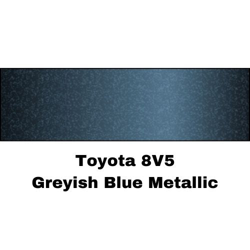 Toyota 8V5 Greyish Blue Metallic Low VOC Basecoat Paint - VirtuColor Supply