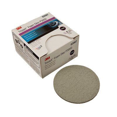 Trizact™ 443SA Foam Disc 3" Hook-it I 15pk