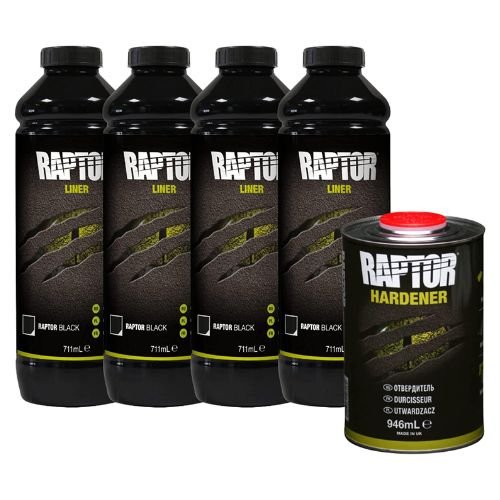 U - POL® 0820 National Rule Raptor Kit, 1 gal, Black - VirtuColor Supply