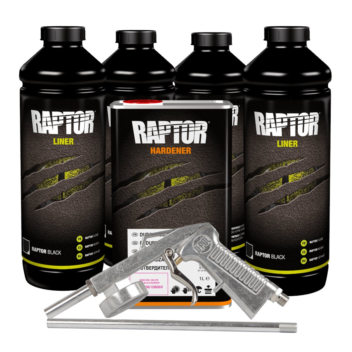 U - POL® 0821VG Low VOC Raptor Kit, 1 gal, Tintable - VirtuColor Supply