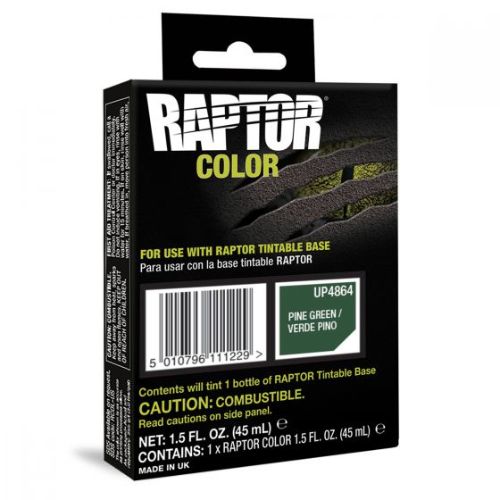 U-POL RAPTOR Pine Green Color Tint Pouch for 1 Liter Bottle