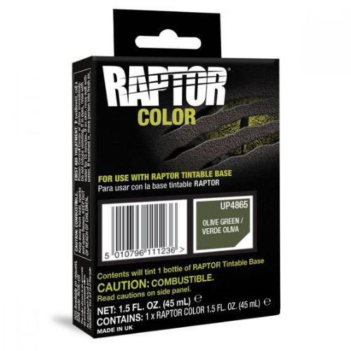 U-POL RAPTOR Olive Green Color Tint Pouch for 1 Liter Bottle