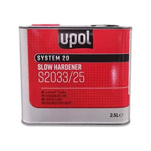 U - POL SYSTEM 20 UP2335 National Rule Slow Hardener, 2.5 L Tin - VirtuColor Supply