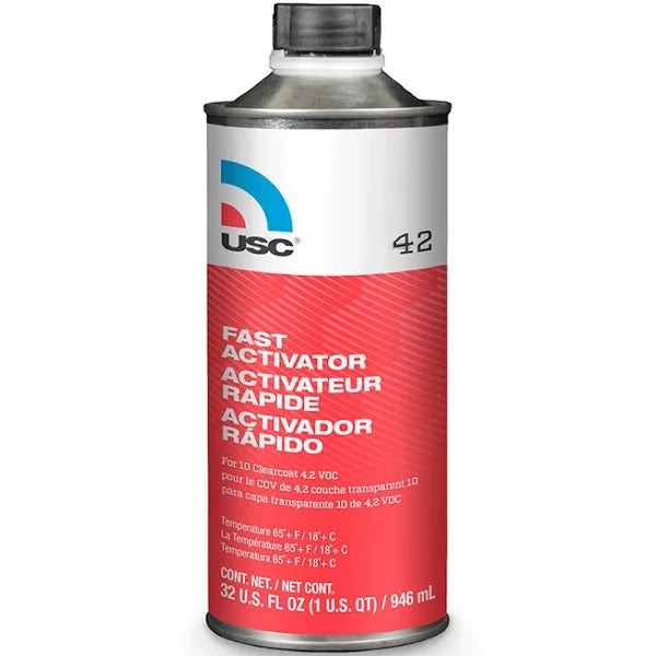 USC 42 Fast Activator for 40-1 Glamour Urethane Clearcoat, Qt