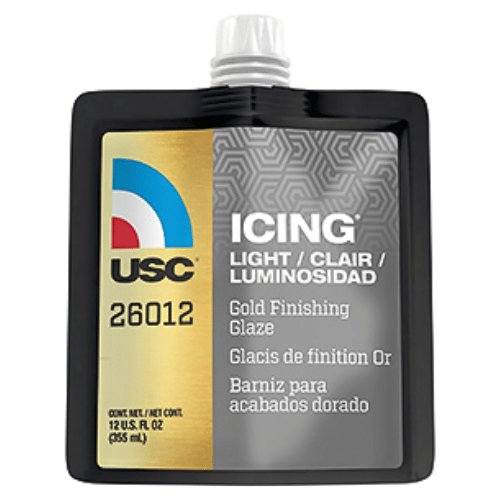 USC® Icing® Lite 26012 Finishing Glaze, 12 oz Pouch - VirtuColor Supply