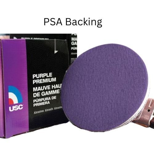 USC Purple Premium 320 Grit 6 in PSA Sanding Disc #991314, 50 pc - VirtuColor Supply