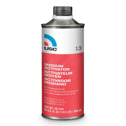 USC® 13 Medium Activator for Use With 10 Universal Clearcoat, Qt