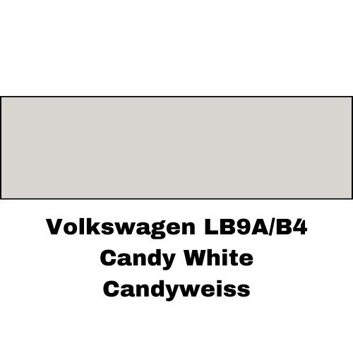 Volkswagen LB9A Candy White Low VOC Basecoat Paint - VirtuColor Supply