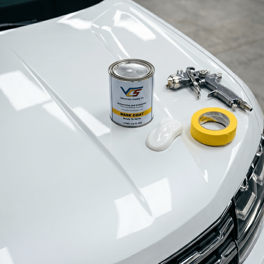 Volkswagen LC9A/0Q Pure White Low VOC Basecoat Paint