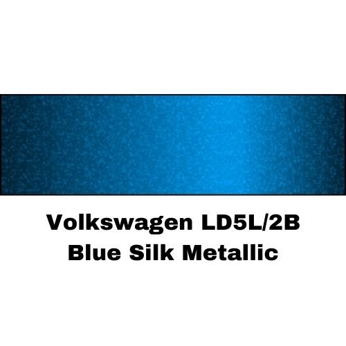 Volkswagen LD5L/2B Blue Silk Metallic Low VOC Basecoat Paint - VirtuColor Supply