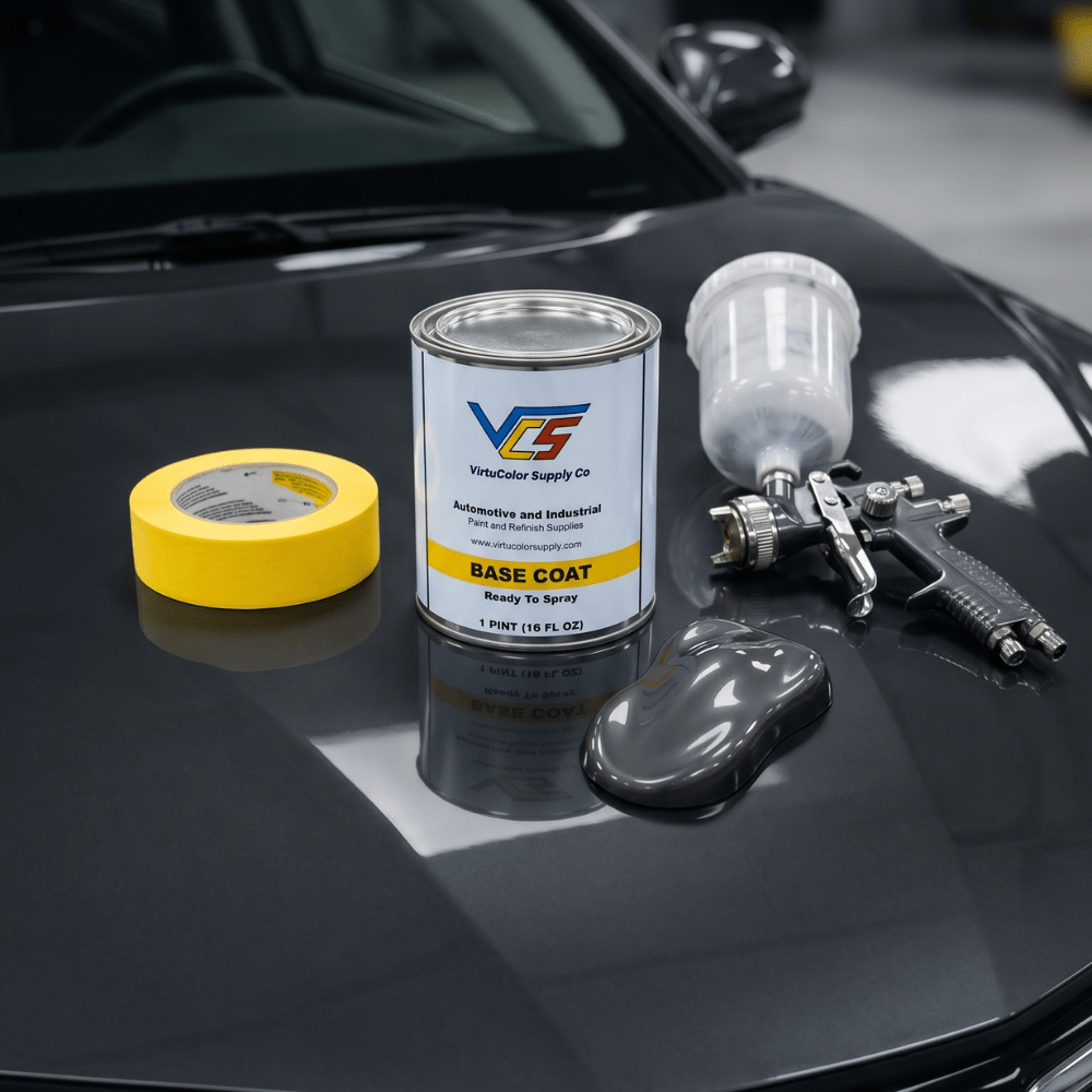 Volkswagen LD7X/2R Platinum Gray Metallic Low VOC Basecoat Paint