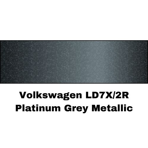 Volkswagen LD7X/2R Platinum Gray Metallic Low VOC Basecoat Paint - VirtuColor Supply