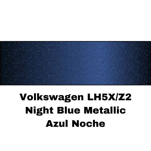 Volkswagen LH5X/Z2 Night Blue Metallic Low VOC Basecoat Paint