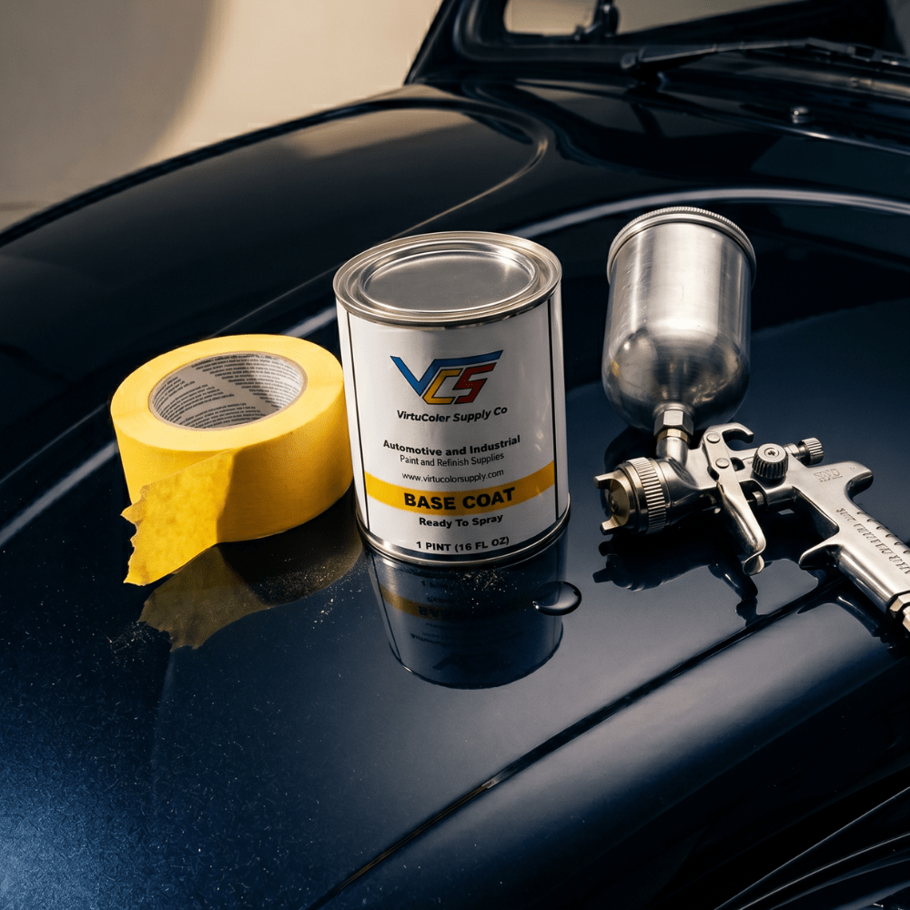 Volkswagen LH5X/Z2 Night Blue Metallic Low VOC Basecoat Paint