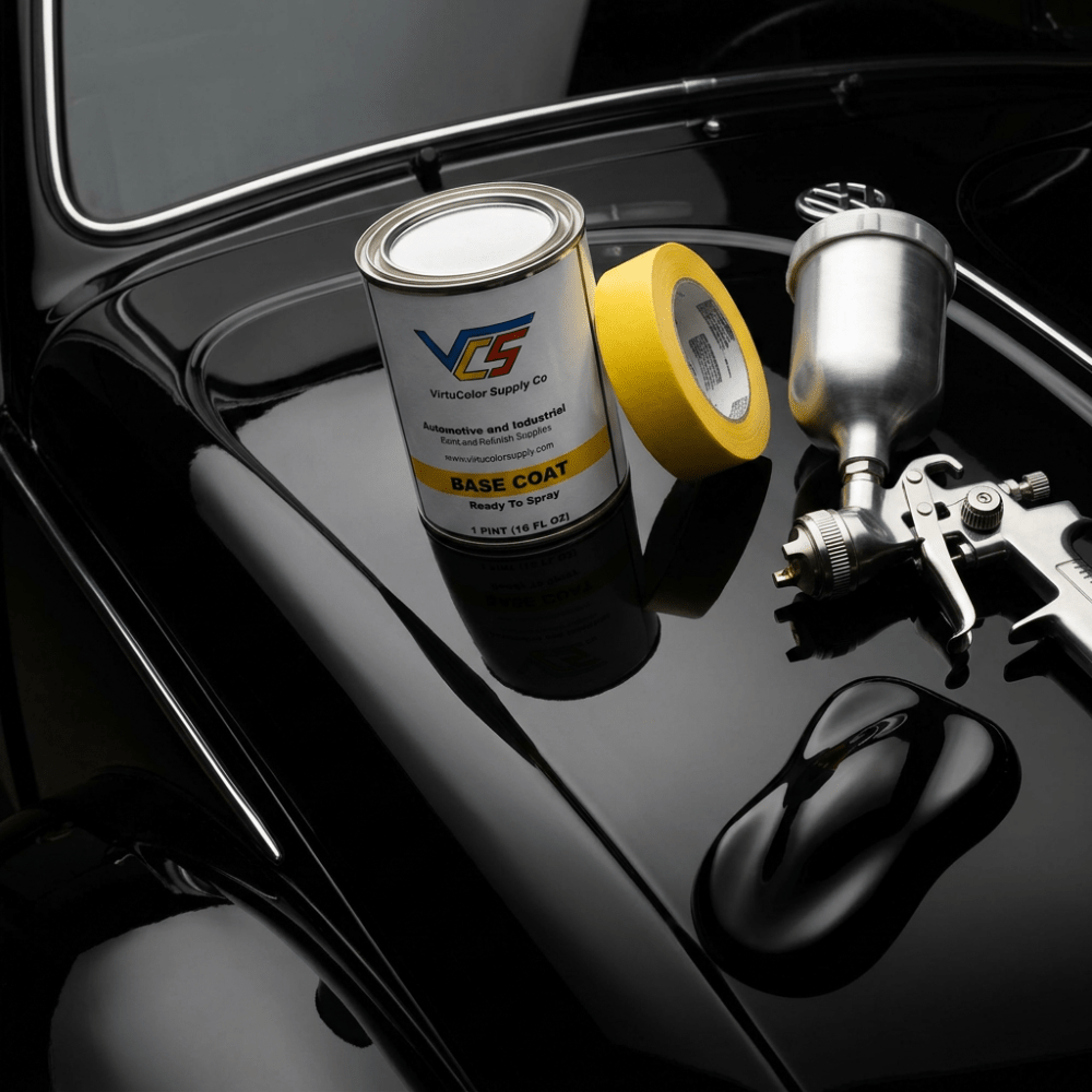 Volkswagen LO41/A1 Black Low VOC Basecoat Paint