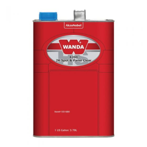 Wanda 8200 3:1 2K Spot and Panel Urethane Clearcoat, Gal