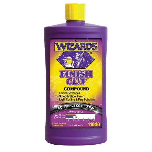 WIZARDS® FINISH CUT 11040 One Step Compound, 32 oz