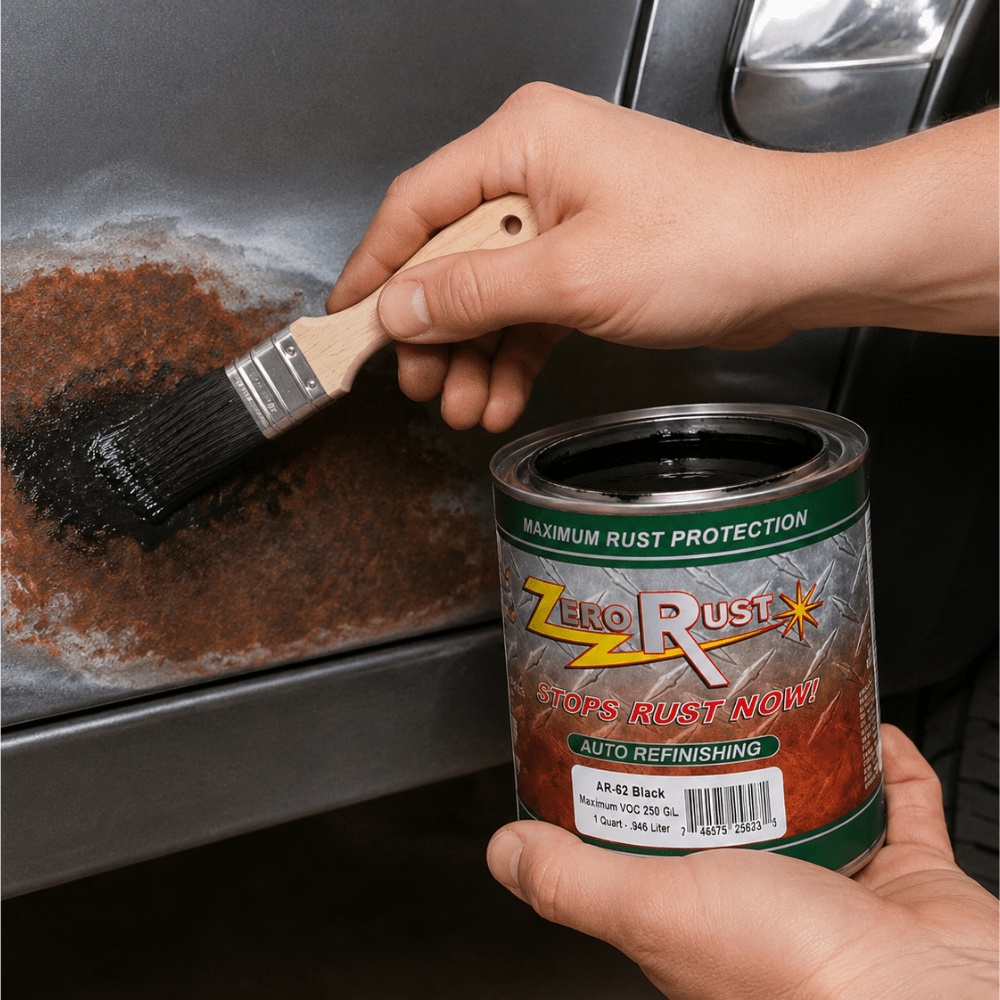 Zero Rust AR-61GA-CA White Rust and Corrosion Control Paint | 1 Gal